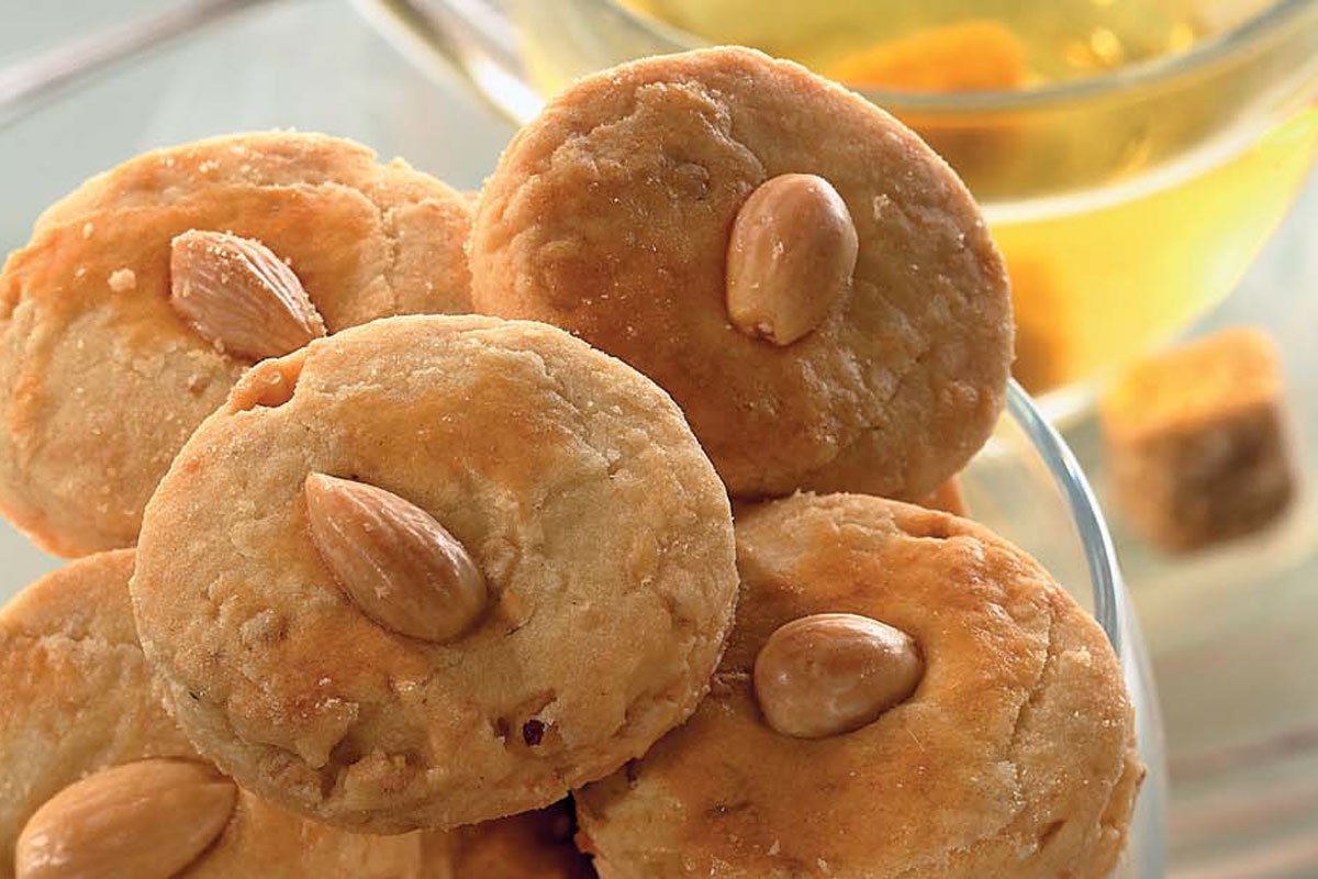 Ореховое печенье с миндалем