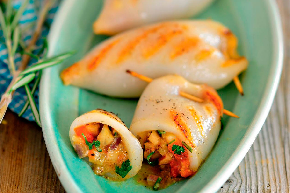 Вкусные фаршированные кальмары рецепты с фото простые и вкусные